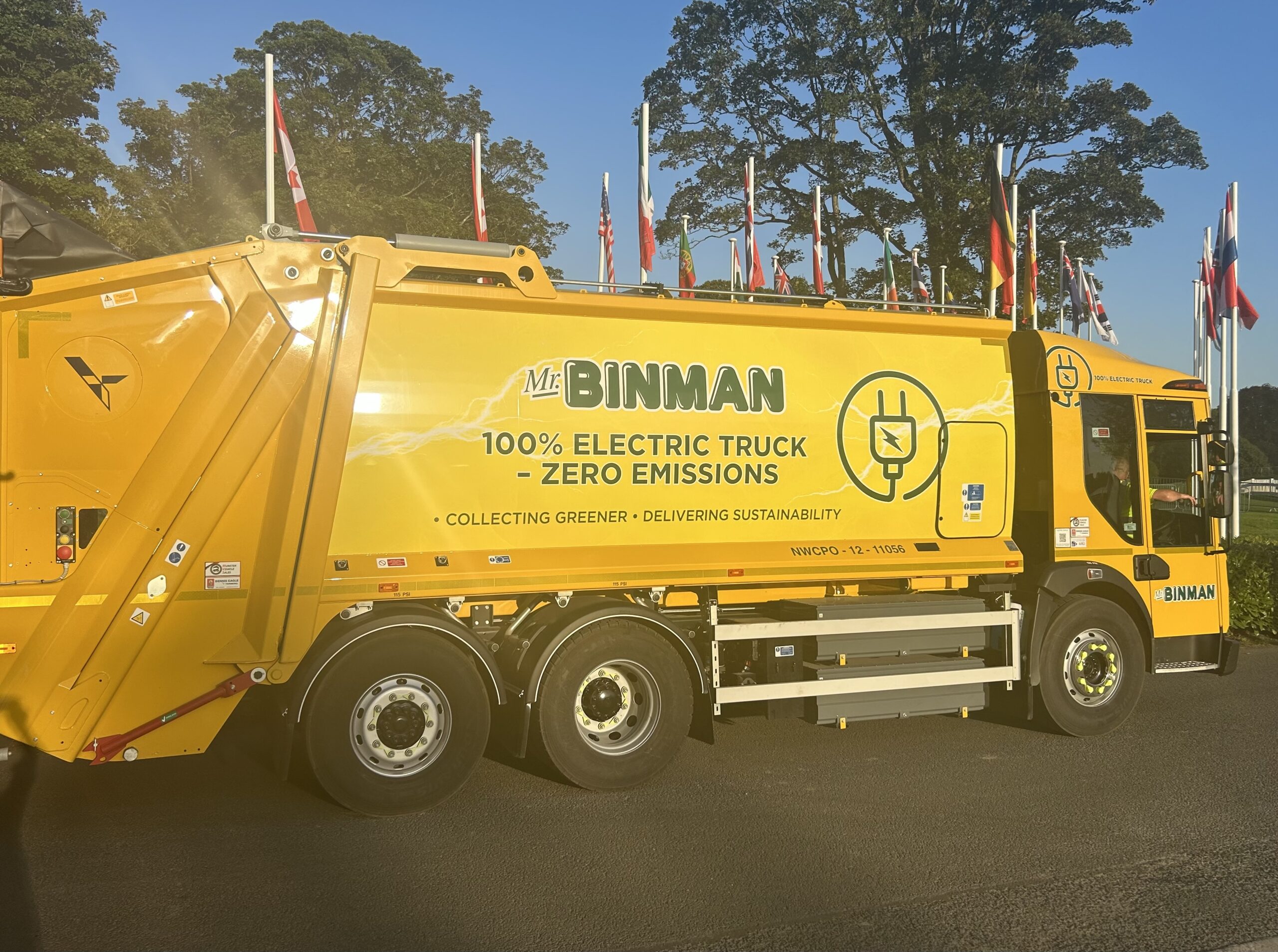 Mr Binman Electric Bin Truck