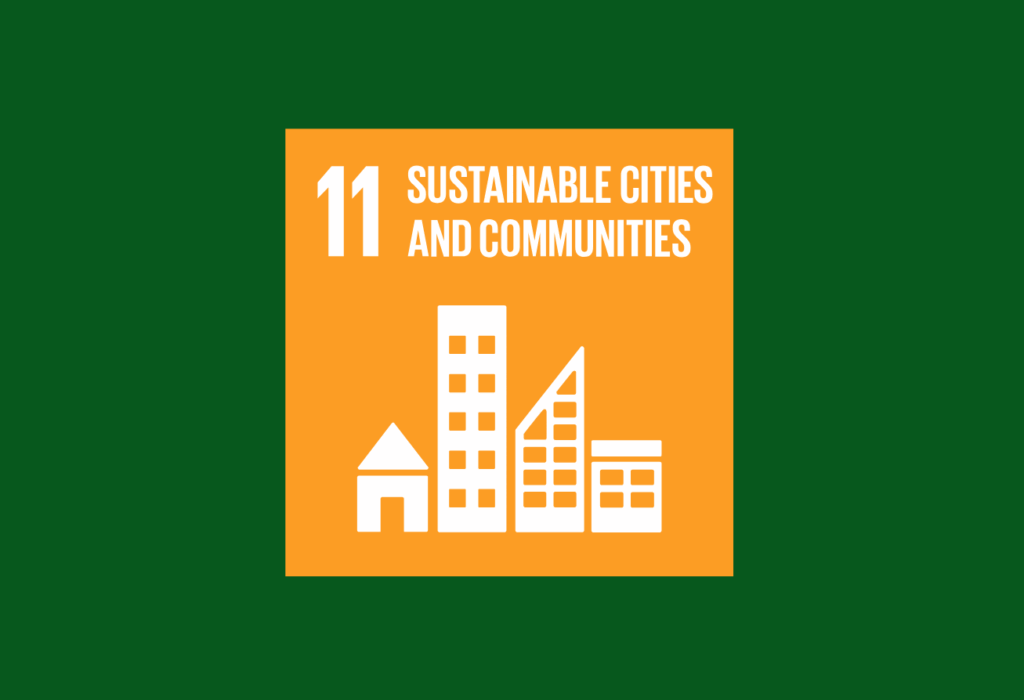 Mr. Binman’s initiatives with Sustainable Development Goal 11 