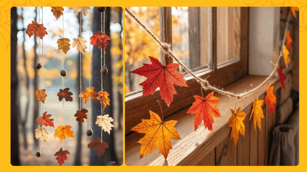 Autumn Leaves Garland - Reduce Waste