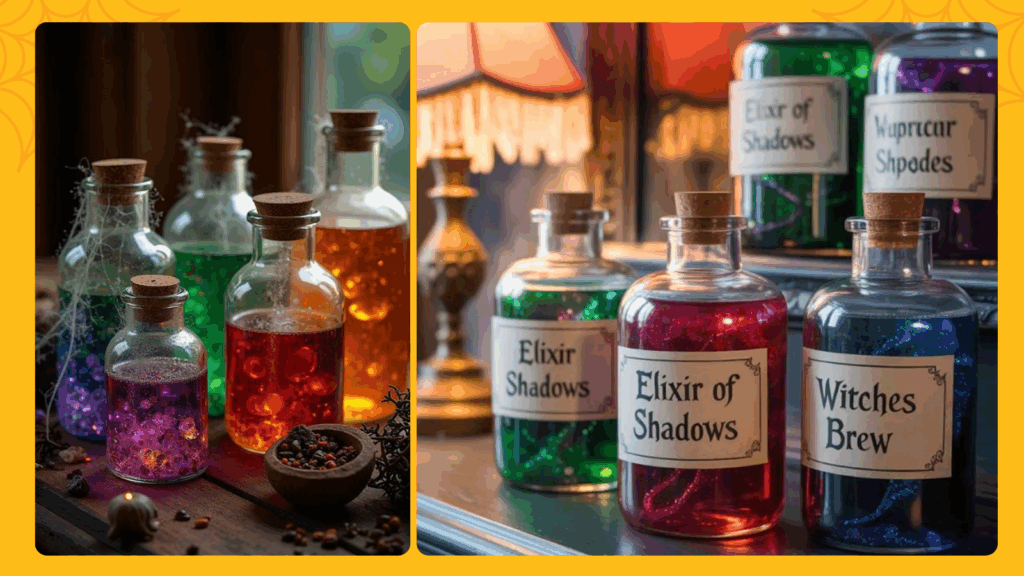 Upcycled Glass Jars and Bottles